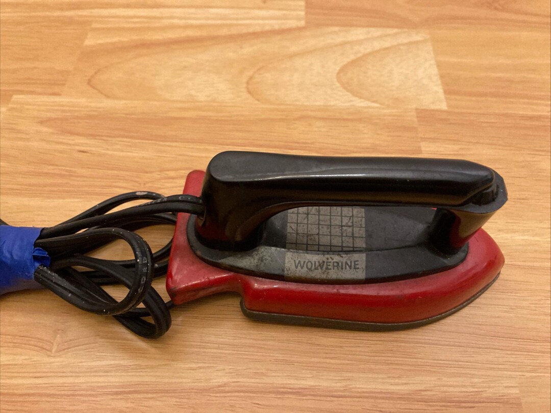 Vintage Red Wolverine Children's Toy Electric Iron Etsy