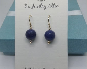 Lapis Gemstone Earrings