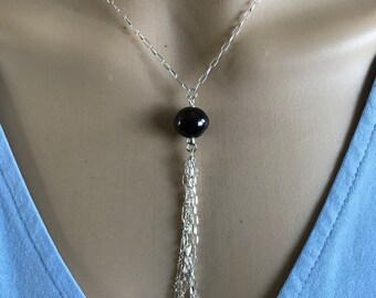 Black Pearl Necklace