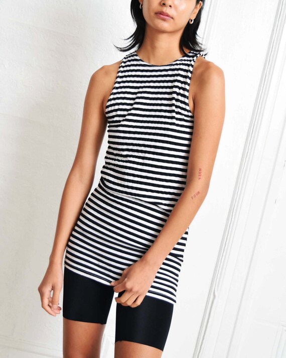 Vintage Black Striped Tank