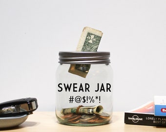 Swear Jar | Etsy UK