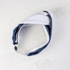 Headband pattern, PDF pattern, easy sewing pattern, Upcycled denim headband, Headband diy, Headband pattern, digital pattern, sewing diy image 3