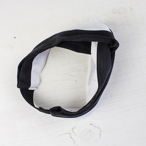Headband pattern, PDF pattern, easy sewing pattern, Upcycled denim headband, Headband diy, Headband pattern, digital pattern, sewing diy image 5
