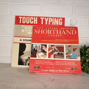 Collection of Typewriter Typing Courses on Records - Free Shipping to Lower 48!
