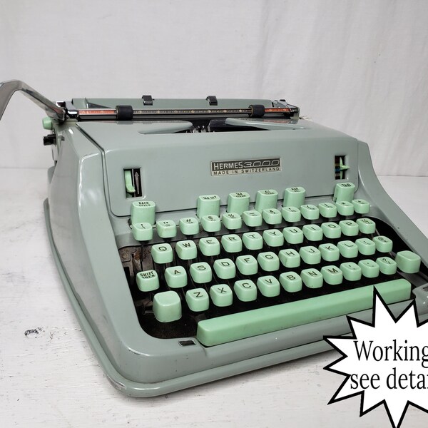 Typewriter With Case Etsy