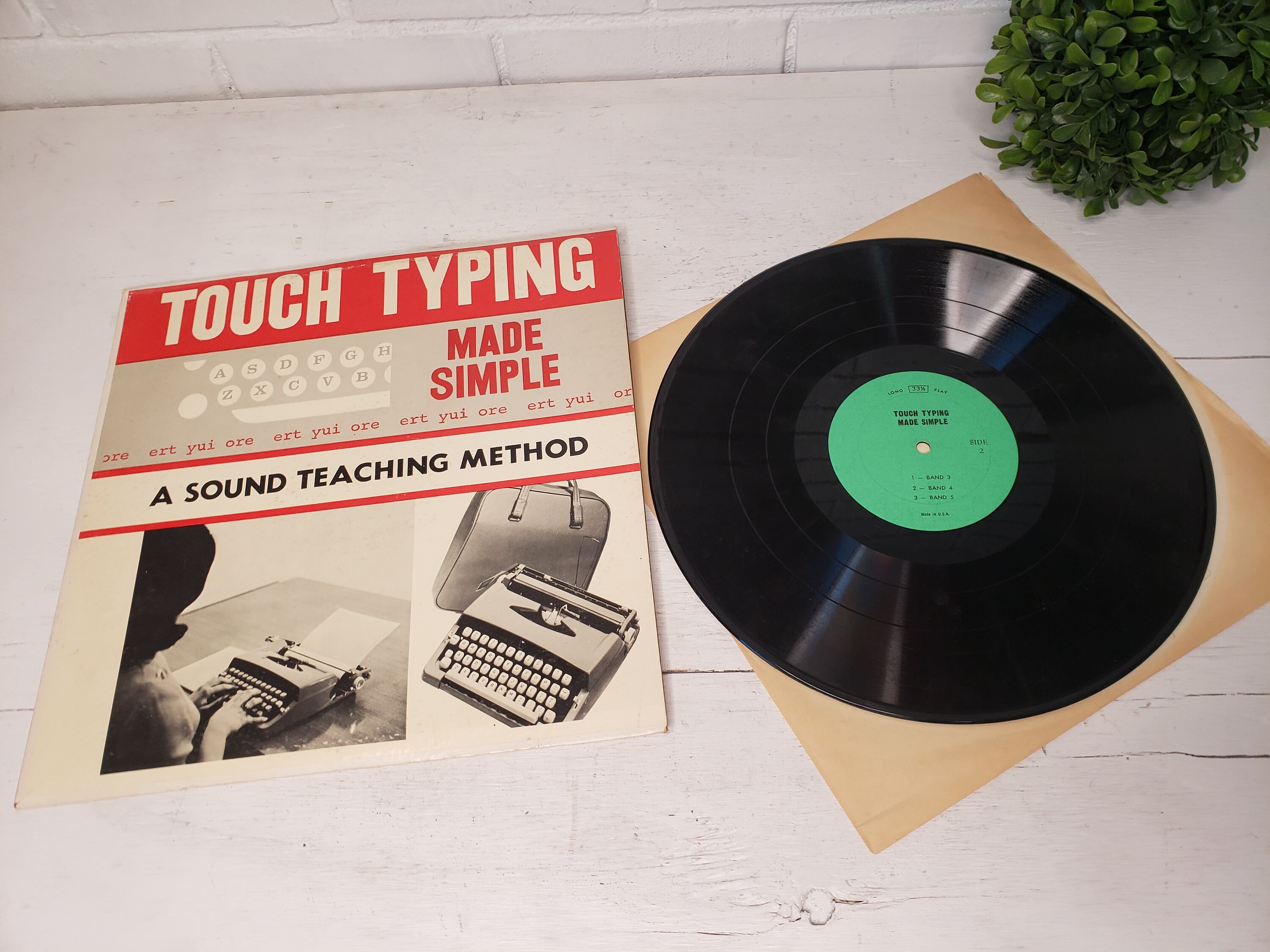 Typewriter Course Vintage Typewriter Typing Course on Records – Ephemera Collection - Etsy