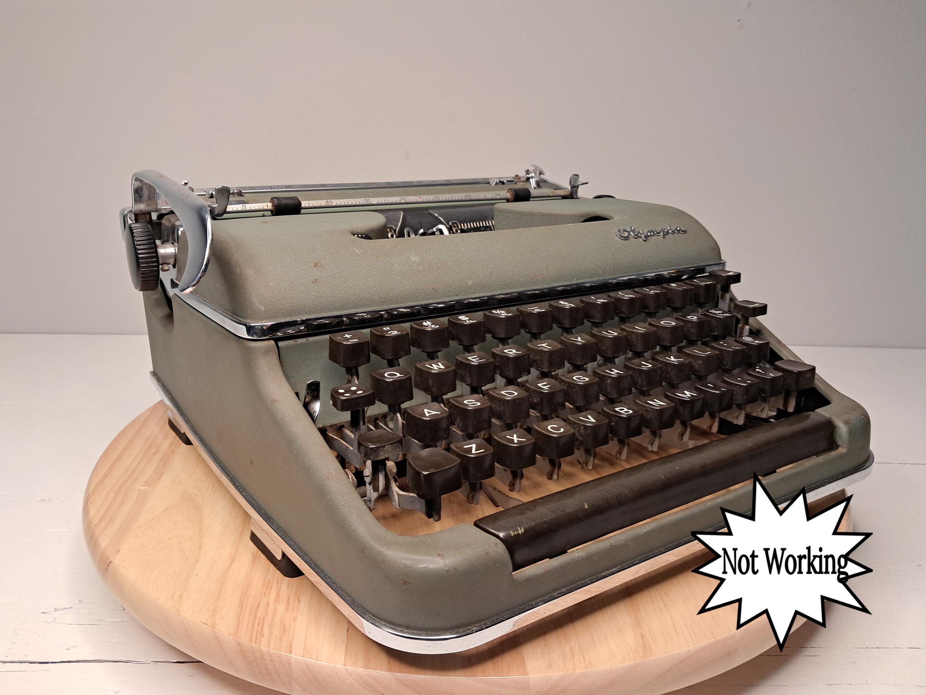 Vintage Olympia Typewriter - Etsy