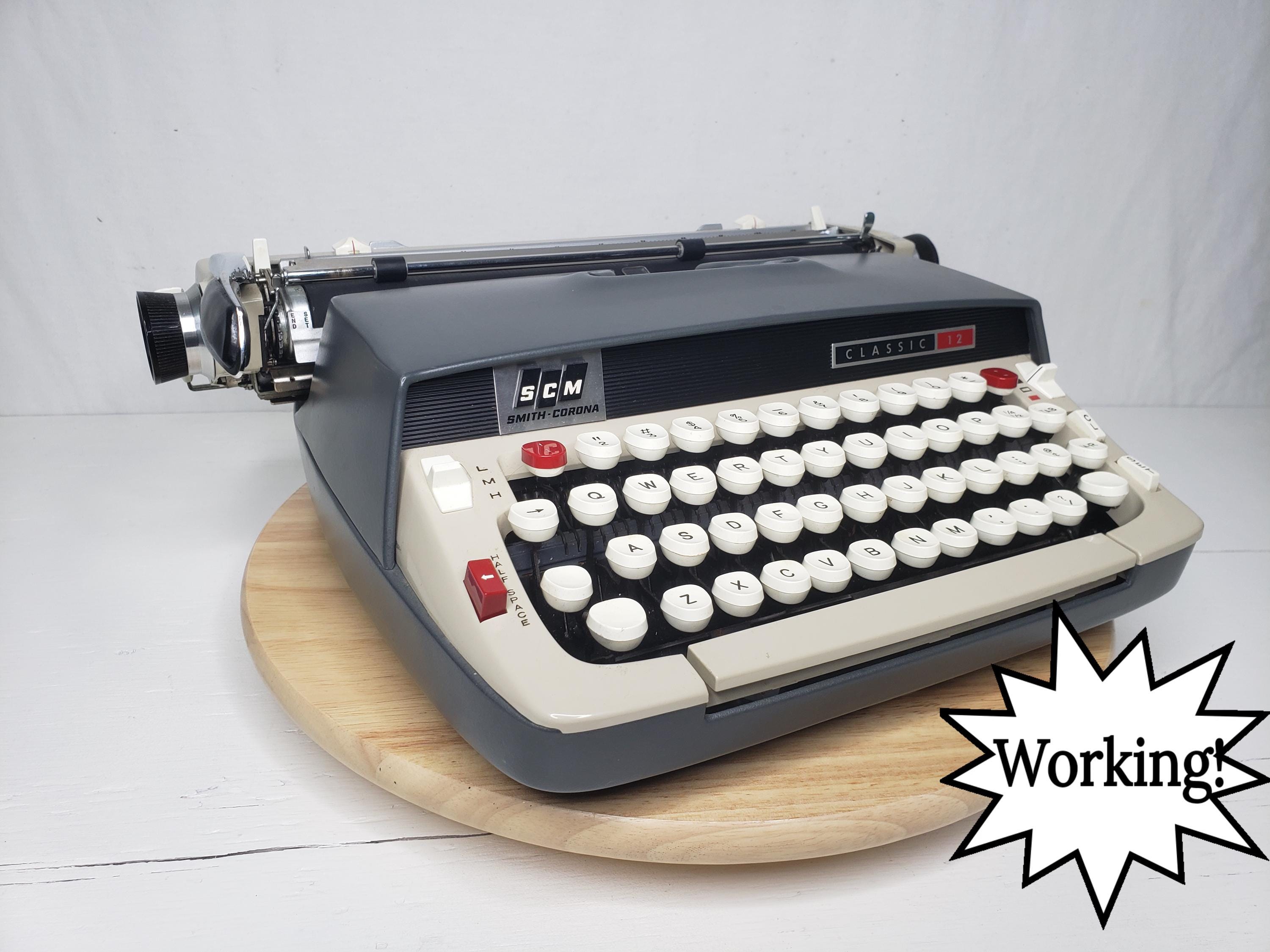 Smith Corona タイプライター グレー 【公式通販】