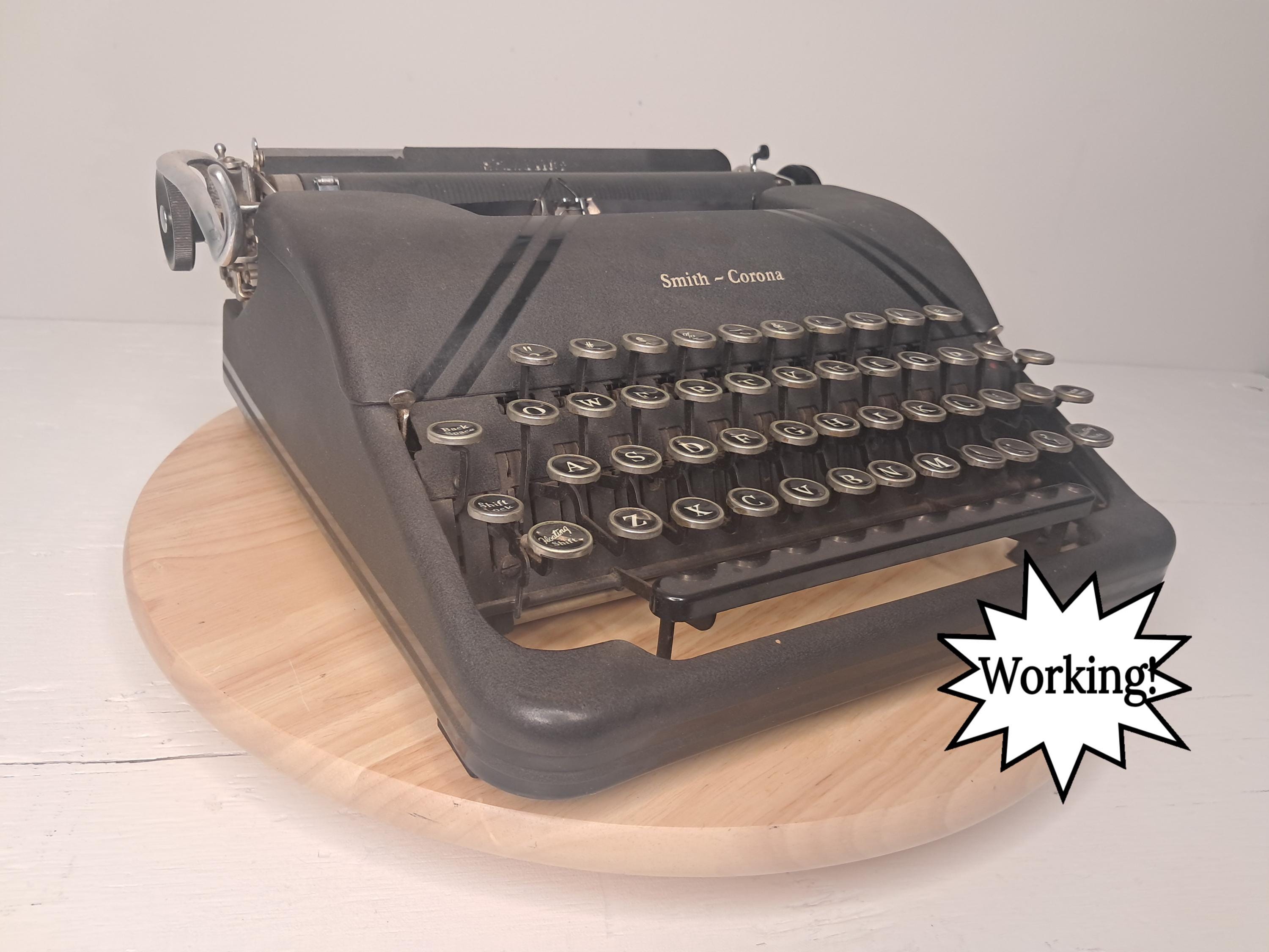 Vintage Smith Corona Working Typewriter - Etsy