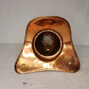 Vintage Scuba Diving Helmet Decor 8 Copper and Brass Free Shipping to the Lower 48 image 8