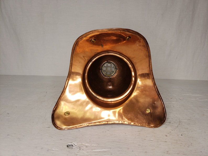 Vintage Scuba Diving Helmet Decor 8 Copper and Brass Free Shipping to the Lower 48 image 8