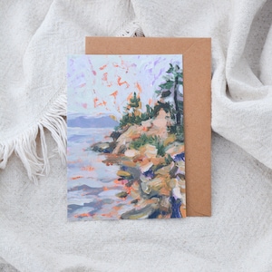 Sablé par la mer | carte postale