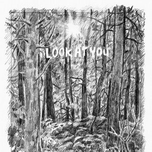 Look at you grow | postcard