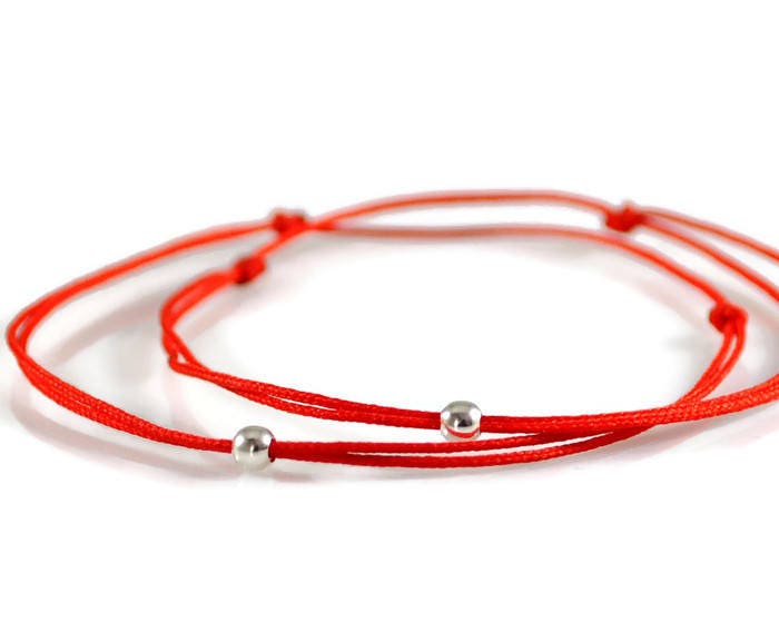 Red String Bracelet Protection Bracelet Couple Bracelets Etsy