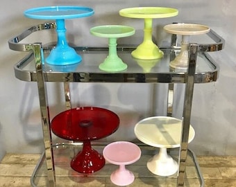 Mosser glazen cakevorm 6 inch diameter (15 cm.)