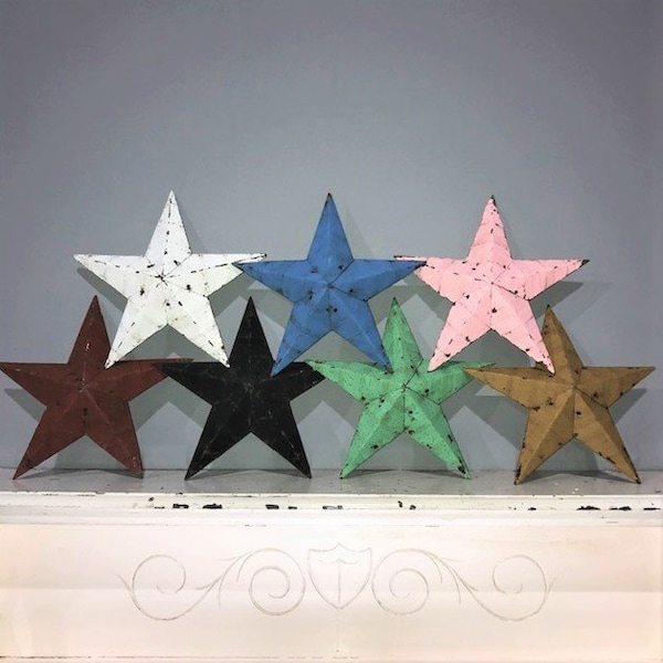 Original Amish Barn Stars  12"  (30cm.)  Price Includes UK Shipping