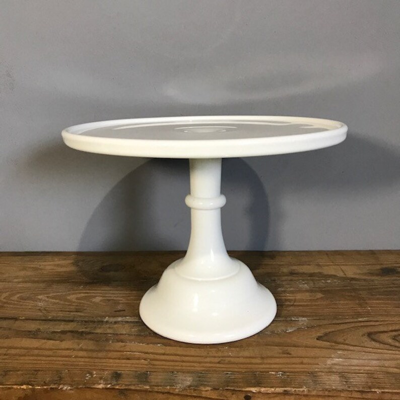 Mosser Glass Cake Stand 10 Inch Diameter Etsy UK