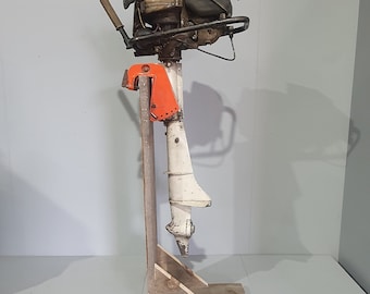 Vintage Nymanbolagen Crescent Marin Skipper Outboard Boat Motor