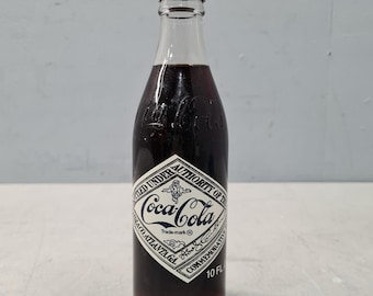 Coca Cola Commemorative 10 fl oz Bottle with Contents