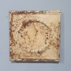 Framed Tin Tile Panel