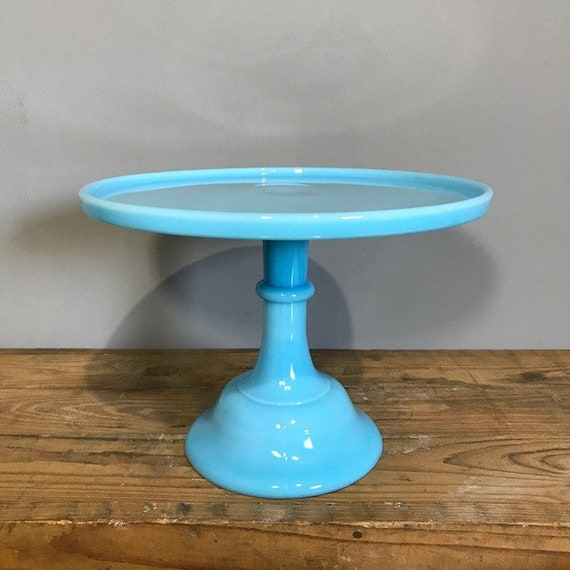 Mosser Glass Cake Stand 10 Inch Diameter Etsy Ireland