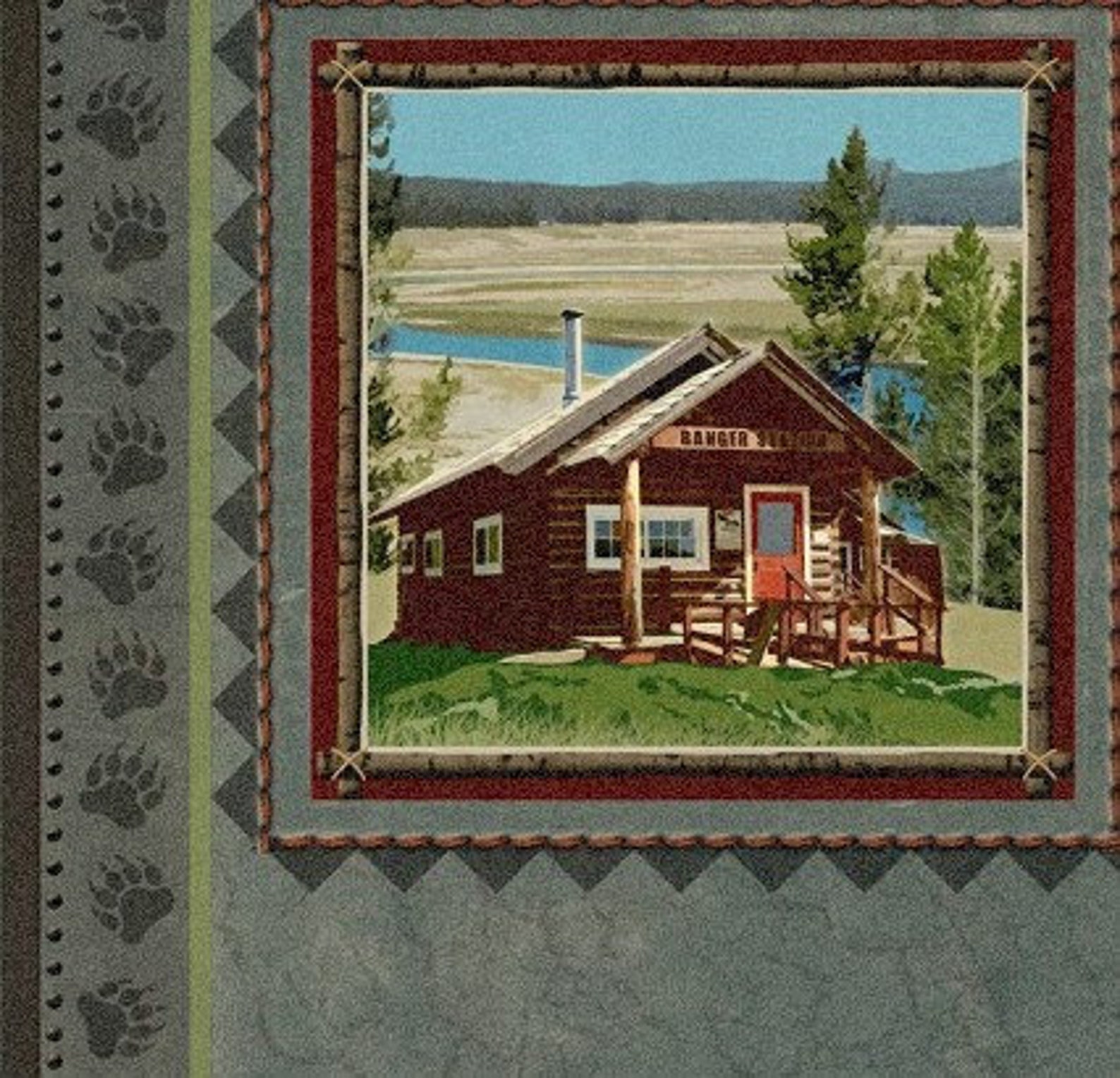 Yellowstone Quilt Fabrichenry Glass8 Inch Block Quilt Etsy