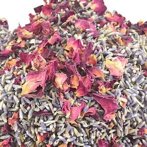 Rose Petals and Lavender Flowers, flower confetti