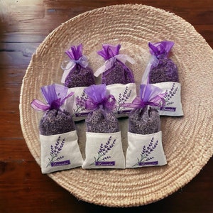 Lavender Gift Set, 6 Lavender Sachets