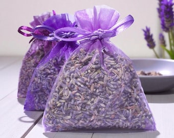 Lavender Sachets – Natural Drawer Freshener – Relaxation Gift