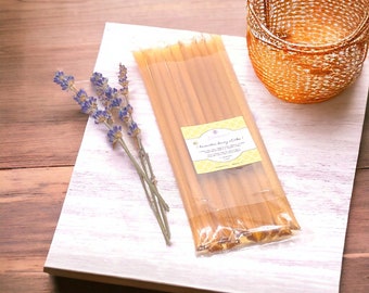 Lavender Honey Sticks, Lavender Honey Straws