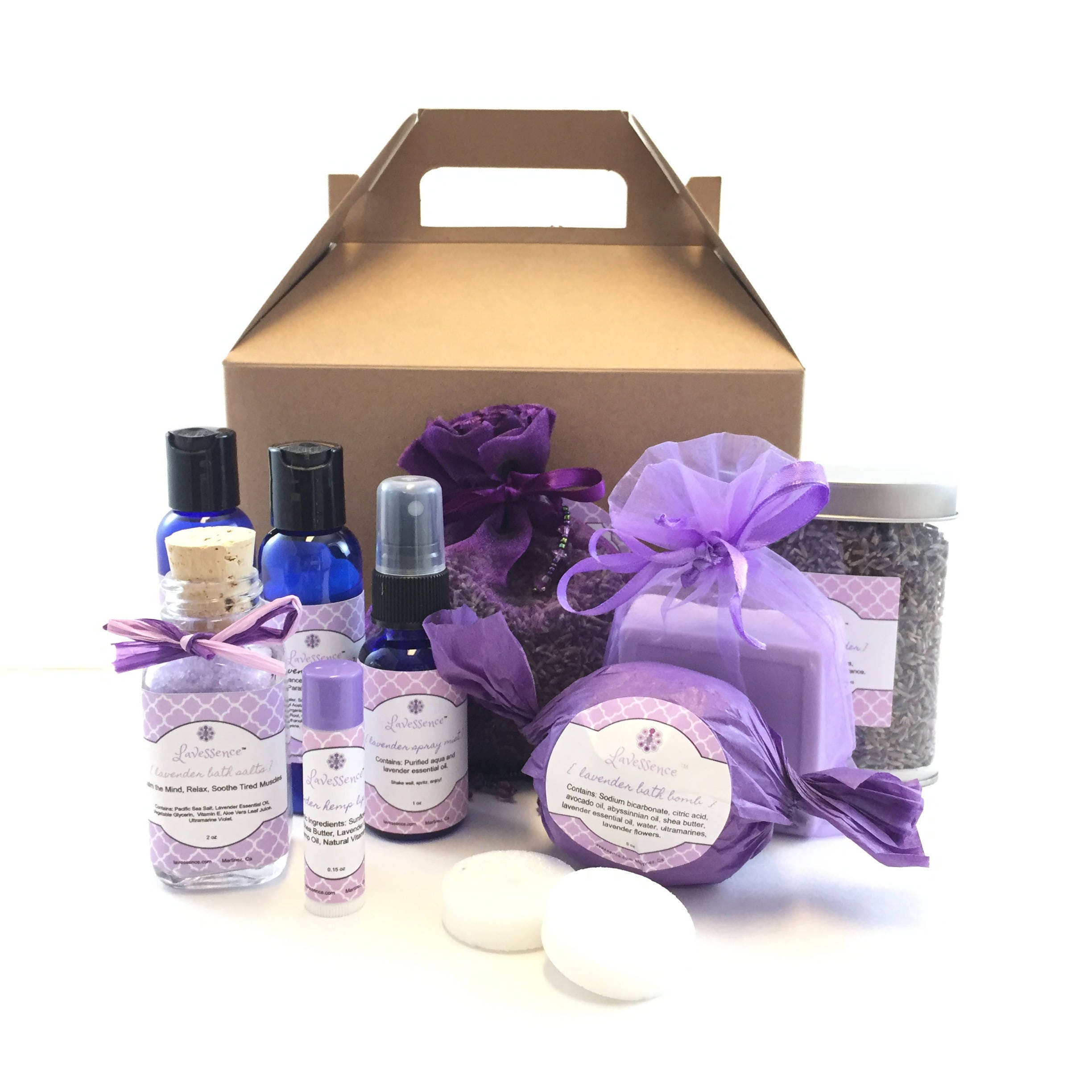 Lavender Gift Set Lavender Gift Collections Etsy