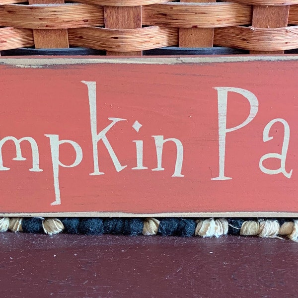 Primitive Pumpkin Patch sign