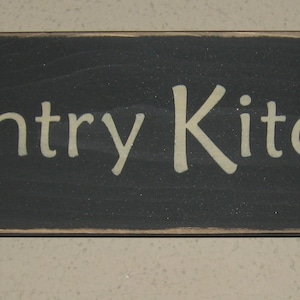 Primitive Country Kitchen  12" sign