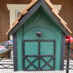 Handcrafted Barn style mailbox