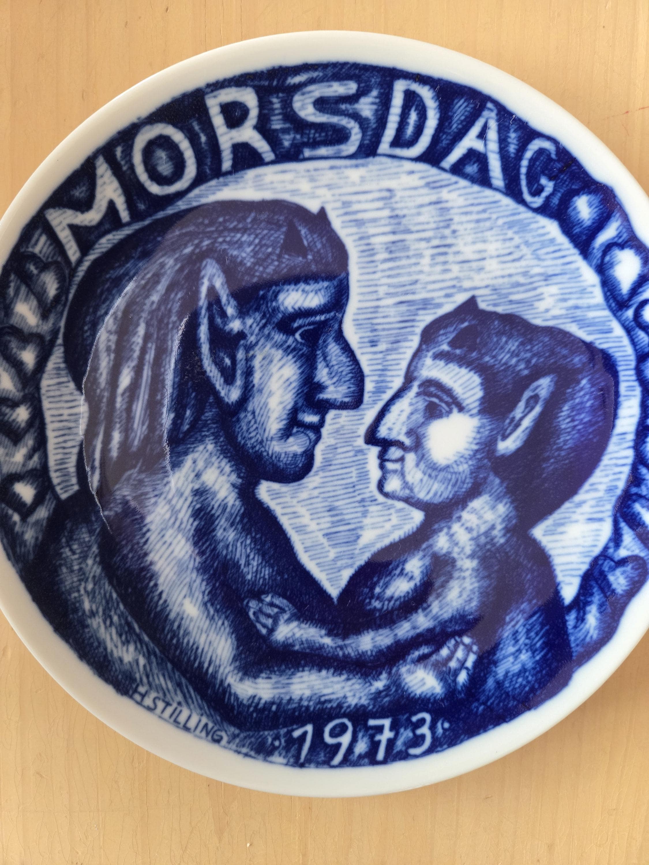   Mors Dag 1973 プレート5枚セット Mors Dag Plate 1973 - Etsy Canada