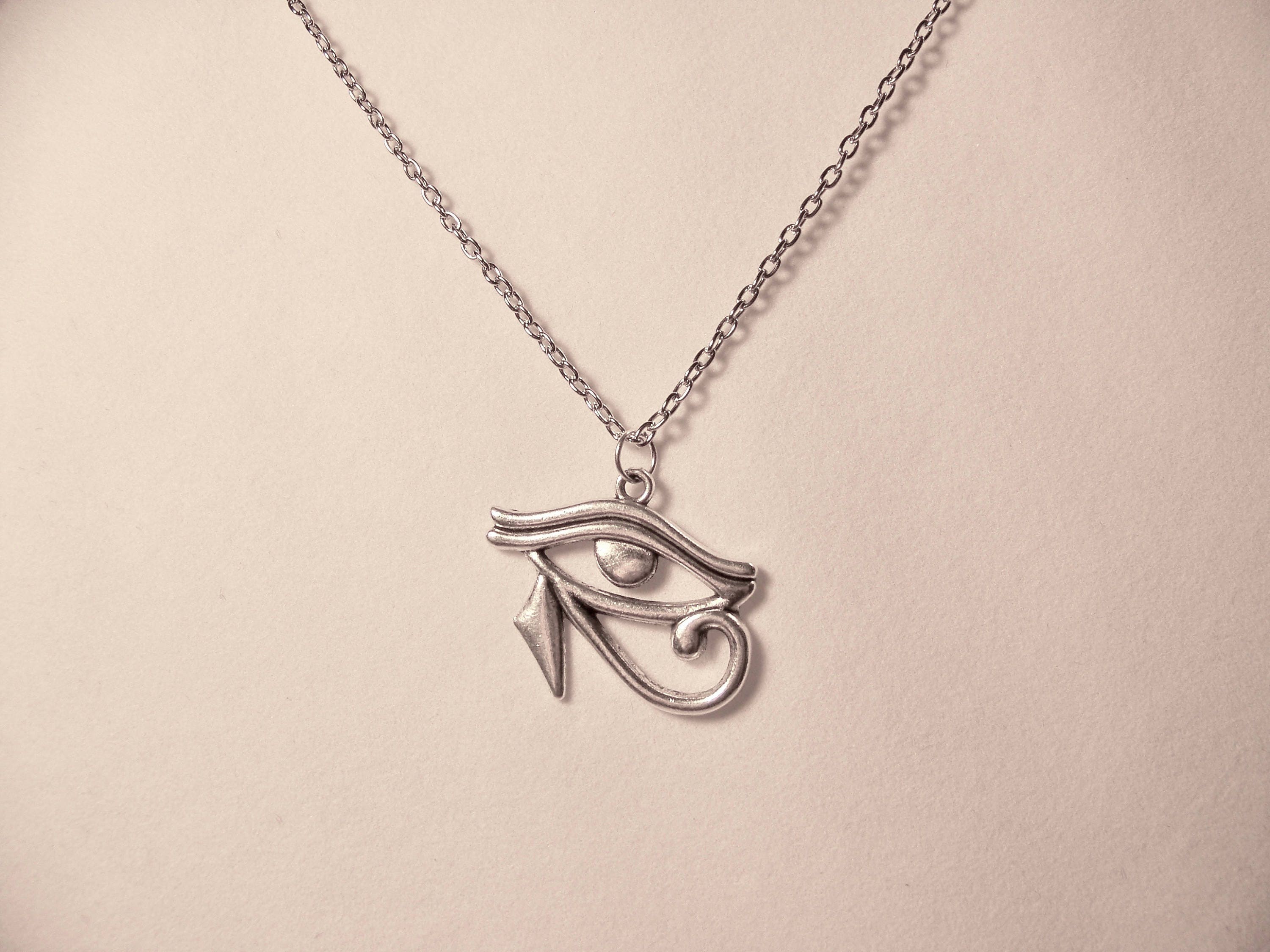 Collier oeil dHorus-oeil de Ra-égyptien collier-oeil de | Etsy