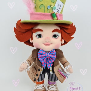 マッドハッター　ドール　ポーセリン　不思議の国のアリス　人形　ビンテージ ふしぎの国のアリス ティーパーティー クラシック プレイセット