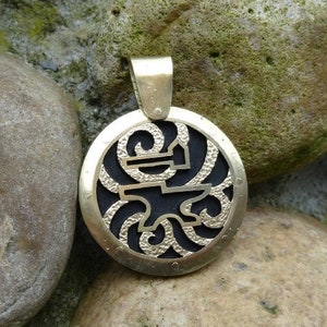Amulet of Smithing (Brass version) inspired by Skyrim