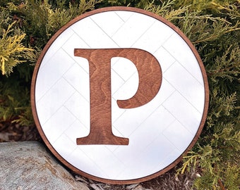 Monogram Wood Nursery Sign, Herringbone Pallet Decor, Baby Shower Gift