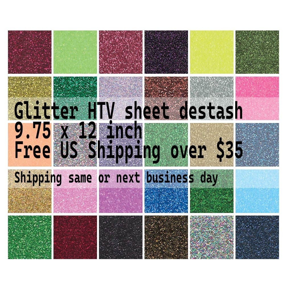 Siser Glitter 9x12 Heat Transfer Sheet - Expressions Vinyl