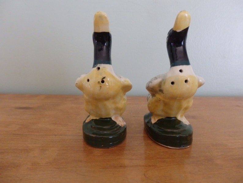 Vintage Duck Salt and Pepper Shakers Made in Japan Vintage Etsy