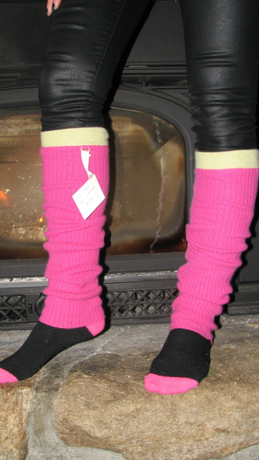 Cashmere Leg Warmers Repurposed Cashmere Etsy
