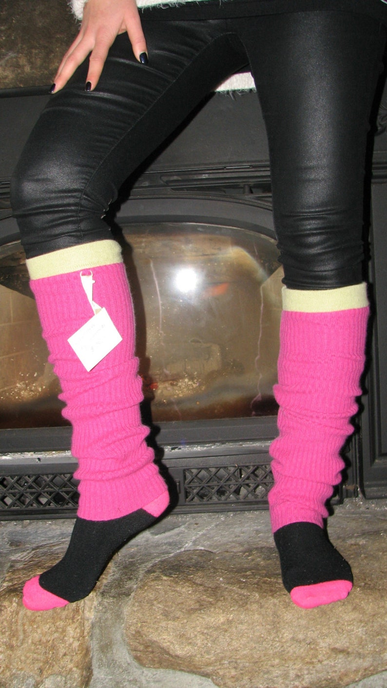 Cashmere Leg Warmers Repurposed Cashmere Etsy