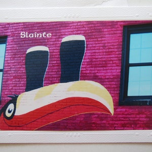 Guinness Toucan St. Patrick's Day Card: Irish Pub Art image 2