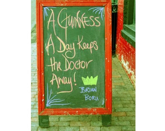 Guinness Irish Pub Card: St. Patrick's Day Greetings