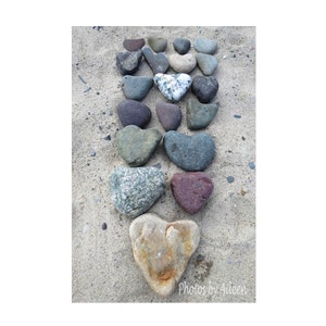 cartão de coração, cartão de pedra em forma de coração, cartão de coração de amor, cartão de casamento, cartão, cartão de pedra de coração de aniversário, pedras de amor, Scituate, casamento na praia