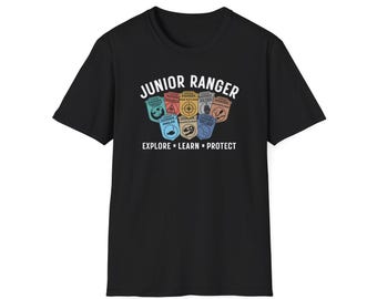 Junior Ranger Badges T-Shirt