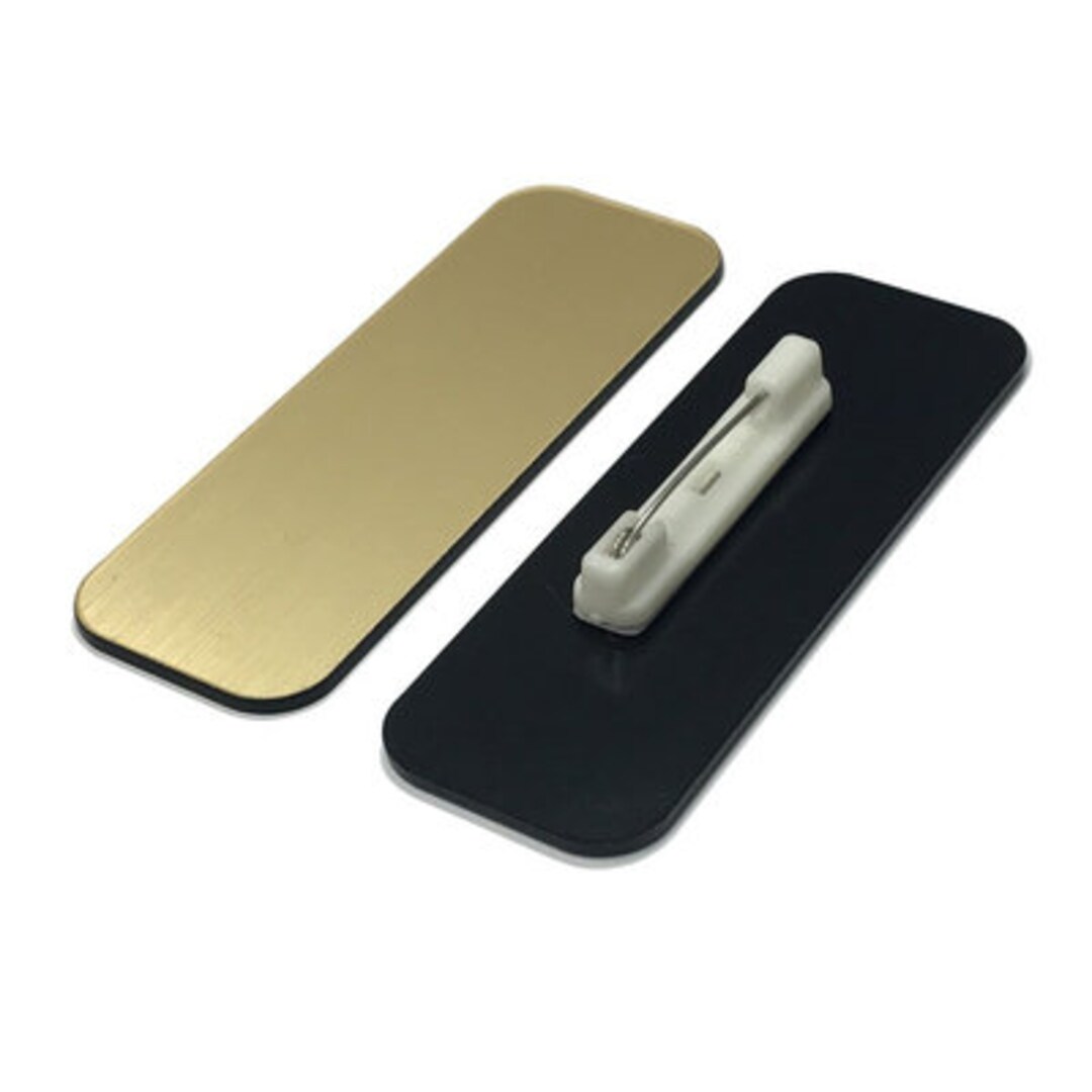 Name Tag / Badge Blanks 25 Pack 1 X 3 Round Etsy