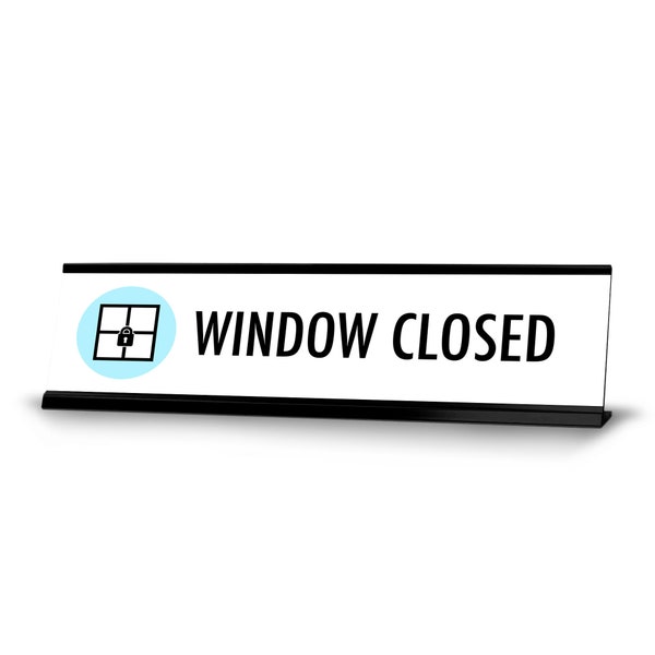 Open Closed Window Sign - Etsy