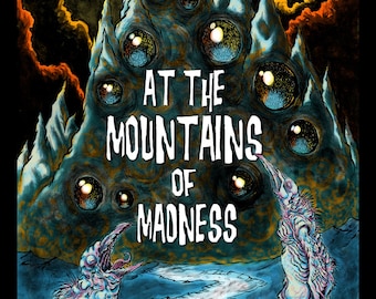 At The Mountains of Madness digital printed 11x17 poster